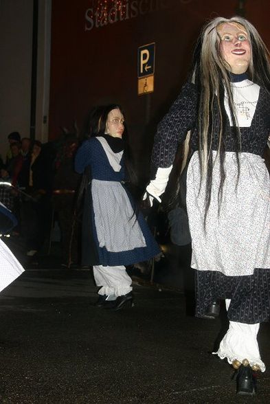 perchtenlauf bei uns - 