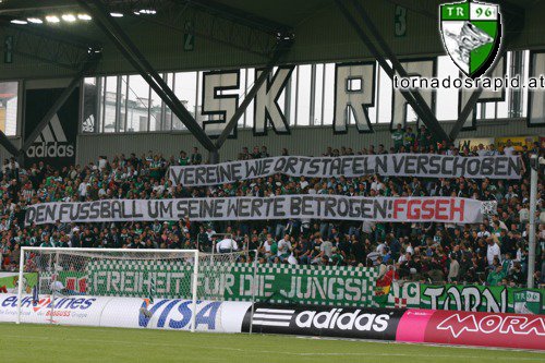 Solidarität von Fans in Österr - 