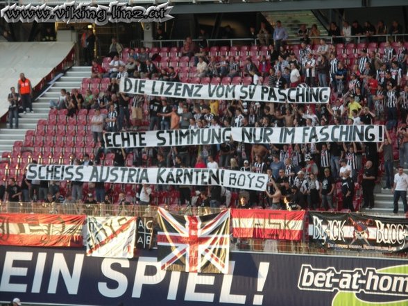 Solidarität von Fans in Österr - 