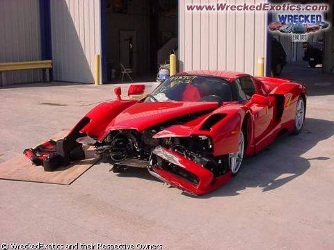 crashed dreamcars - 