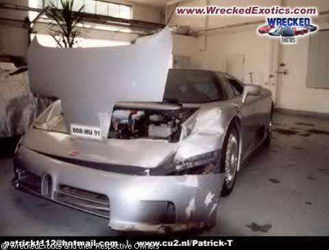 crashed dreamcars - 