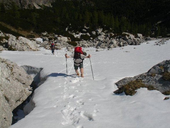 Bergtour Totes Gebirge Frühling 07 - 