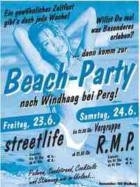 Beachparty in Windhog - 