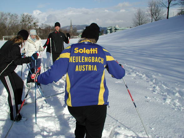 Leichatlethik im schnee ... :) - 