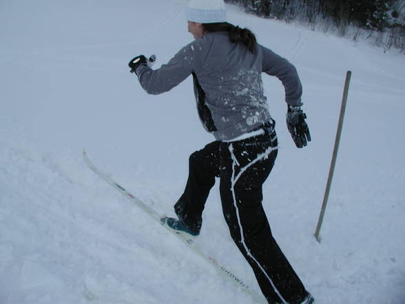 Leichatlethik im schnee ... :) - 