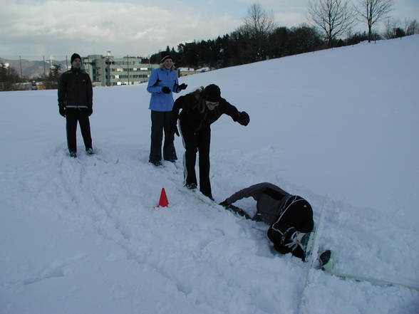 Leichatlethik im schnee ... :) - 