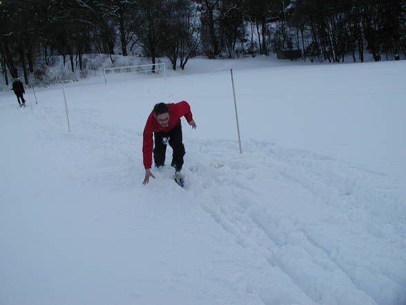 Leichatlethik im schnee ... :) - 