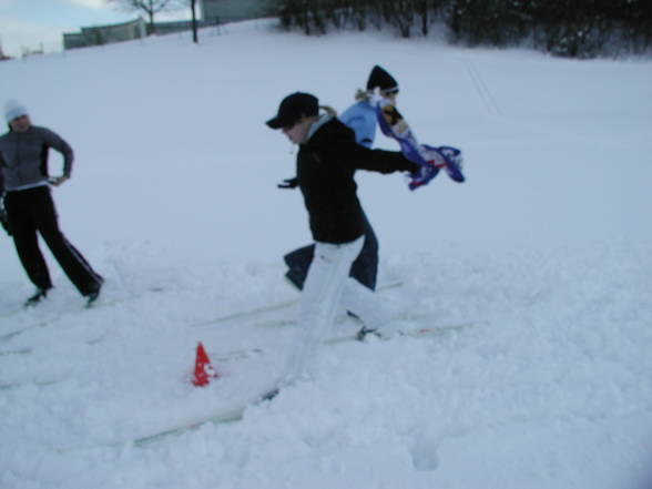 Leichatlethik im schnee ... :) - 