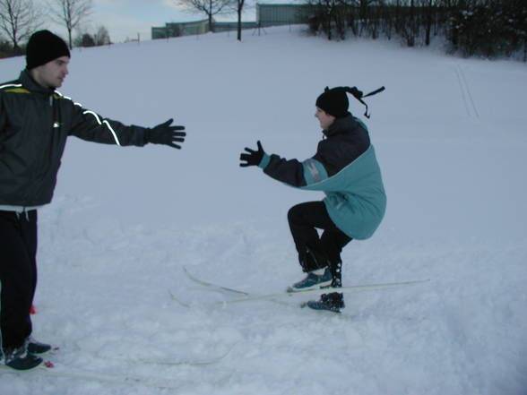 Leichatlethik im schnee ... :) - 