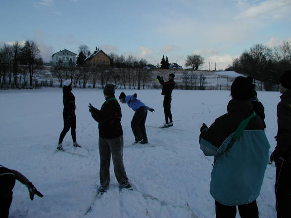 Leichatlethik im schnee ... :) - 