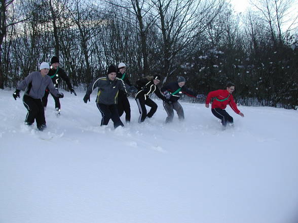 Leichatlethik im schnee ... :) - 