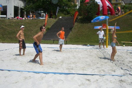 Beachvolleyballturnier in Losenstein - 