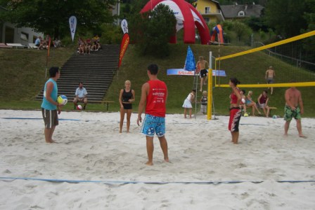 Beachvolleyballturnier in Losenstein - 