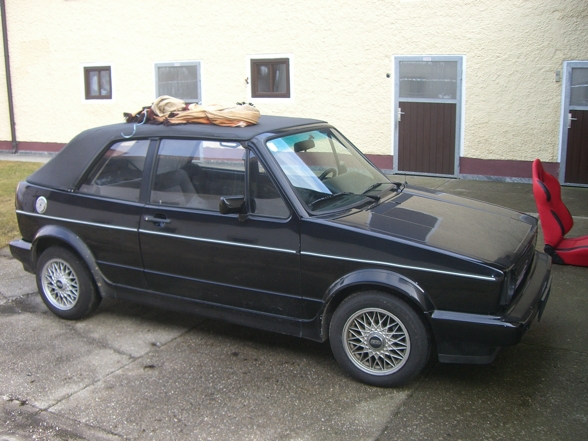 mein auto    golf  1  cabrio  - 