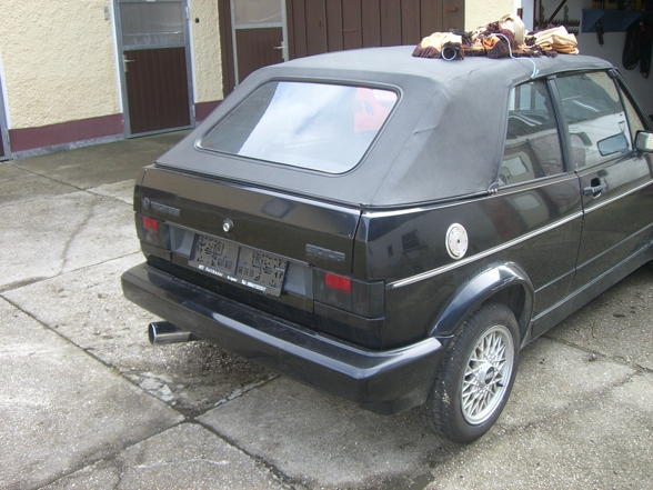 mein auto    golf  1  cabrio  - 