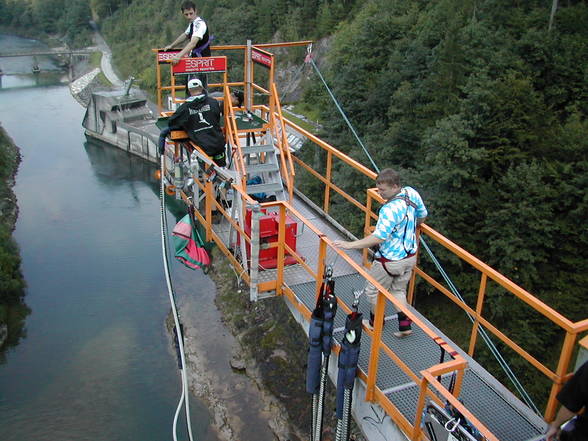 Bungee Jumpin Staudamm Klaus - 