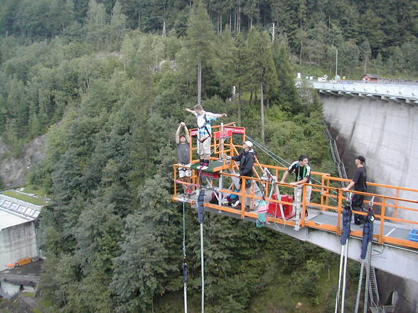 Bungee Jumpin Staudamm Klaus - 