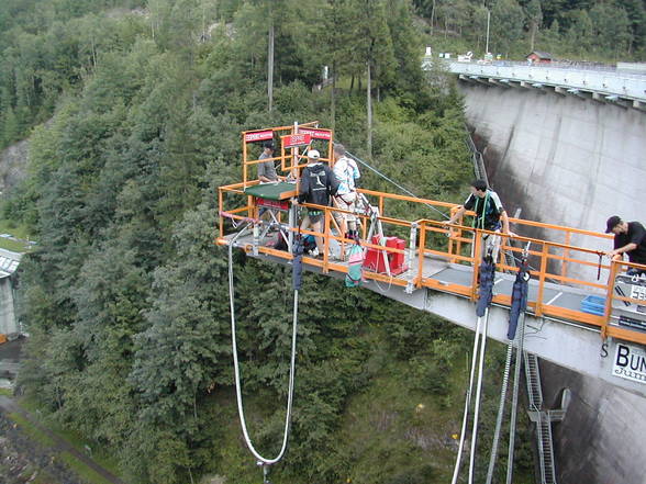 Bungee Jumpin Staudamm Klaus - 