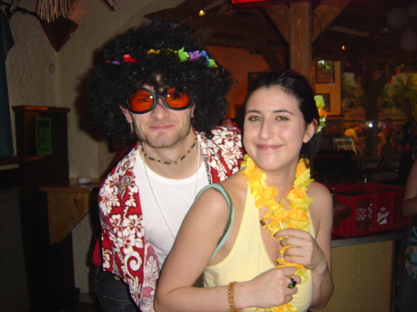 Hawaii-Party beim Kreuzer - 