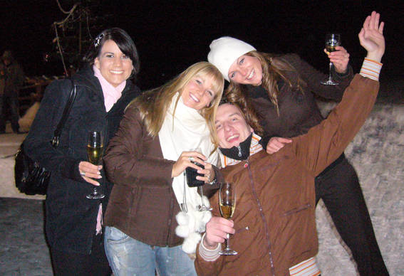 silvester 05-06 in saalbach - 