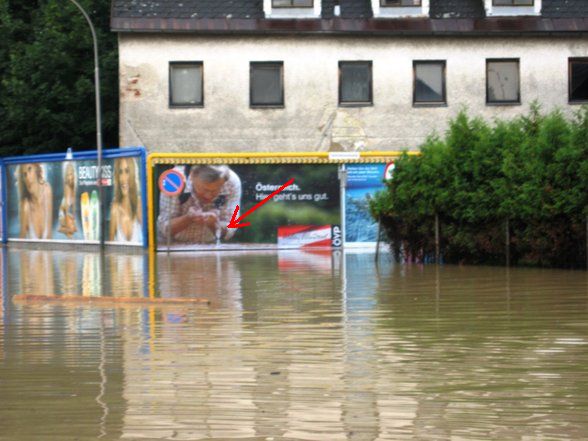 falsche platzierung von Werbung - 