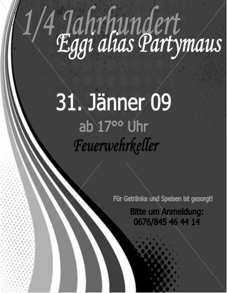 Eggi Geburtstagsfeier - 