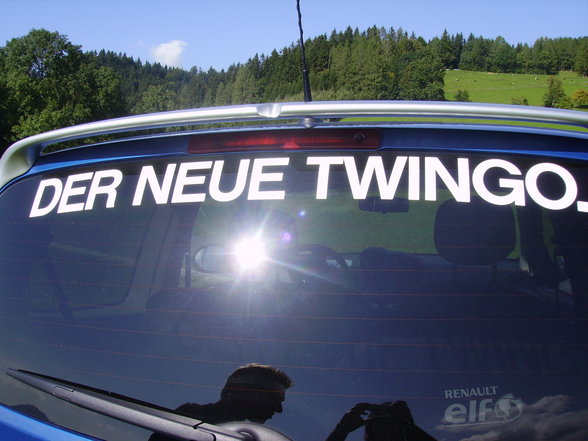 Testfahrt  mit dem neuen Twingo - 