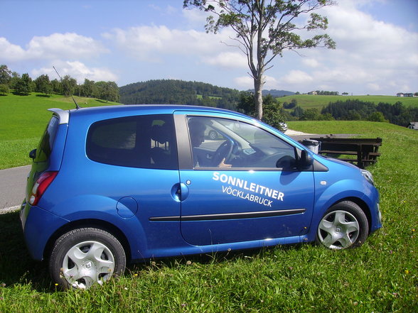 Testfahrt  mit dem neuen Twingo - 