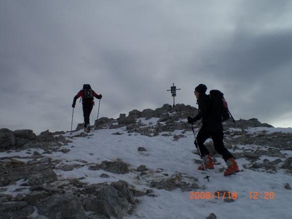 Angerkogel mit Ski 2009 - 