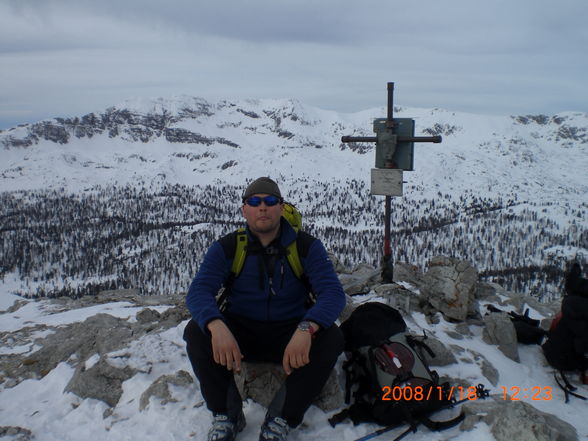 Angerkogel mit Ski 2009 - 