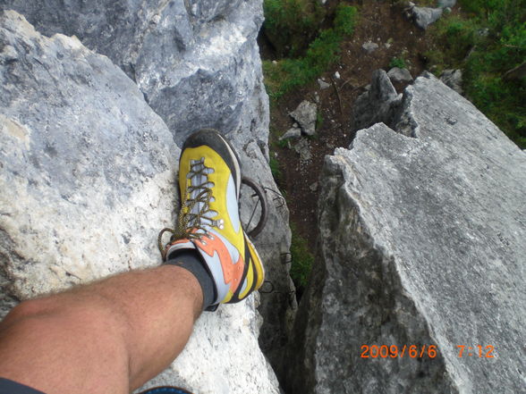 Leadership und Höhenweg Klettersteig - 