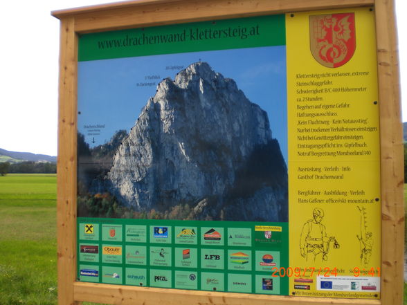 Drachenwand,Klettersteig - 