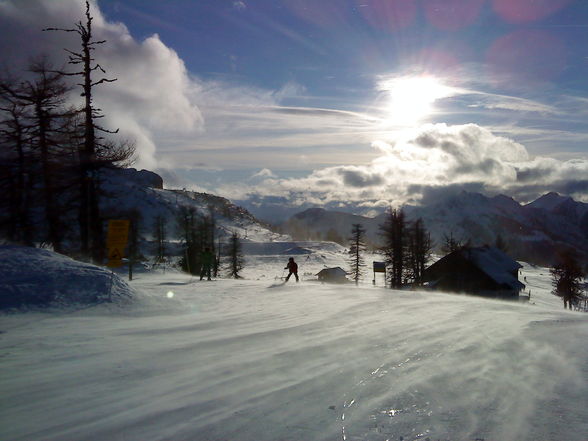 Schifahren  Hiterstoder, Gosau und Tirol - 