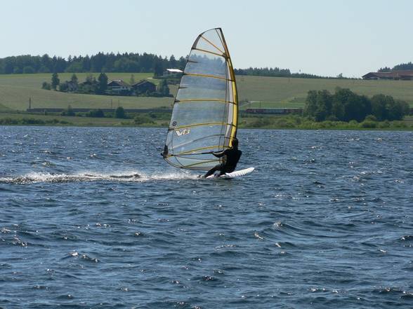 Surfen am WALLERSEE - 