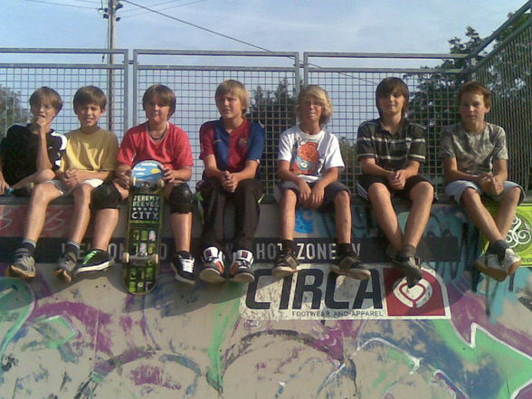 skater park mit den friends - 