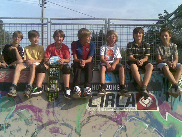 skater park mit den friends - 