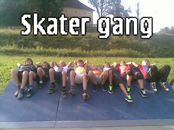 skater park mit den friends - 