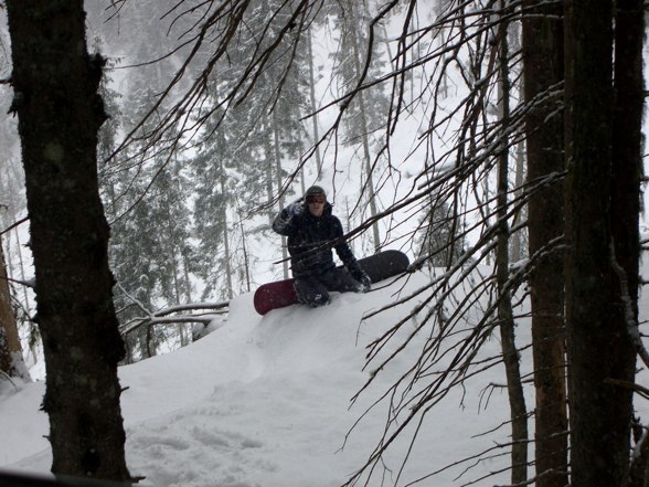 Snowboarden with Ladner - 