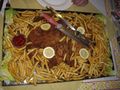 XXL schnitzel & XXL Bratwurst 72061462