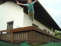 Fun at our trampoline at home 6299431