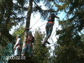 Mit den Volleys im Hochseilgarten 19321589