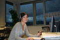 At Work mit Arbeitskollegen 14277414