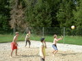 Beachvolleyball spielen 25807701