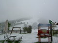 saalbach im sommer mit schnee 27594588