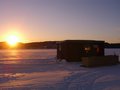 Icefishing in Canada 15463527