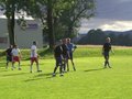 Fußballspiel schwarz gegen wei&szl 23619555