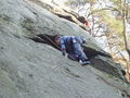 Klettern am Felsen in Tiefenbach 47207187