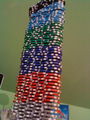 Pokerchips-Stapel-Fabel 73307343