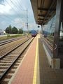 Haiding... Bahnsteig 3... Pfosten 73 62307715