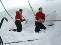 Schneeschaufeln in St. Georgen a. Reith 54905388